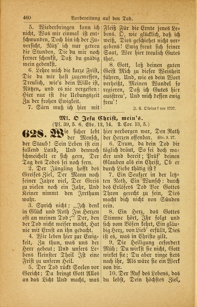 Deutsches Gesangbuch: für den Evangelisch-Lutherische Kirche in den Vereinigten Staaten herausgegen mit kirchlicher Genehmigung  page 514