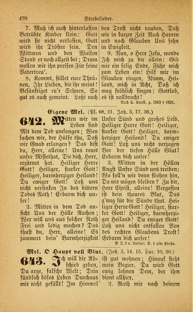 Deutsches Gesangbuch: für den Evangelisch-Lutherische Kirche in den Vereinigten Staaten herausgegen mit kirchlicher Genehmigung  page 524