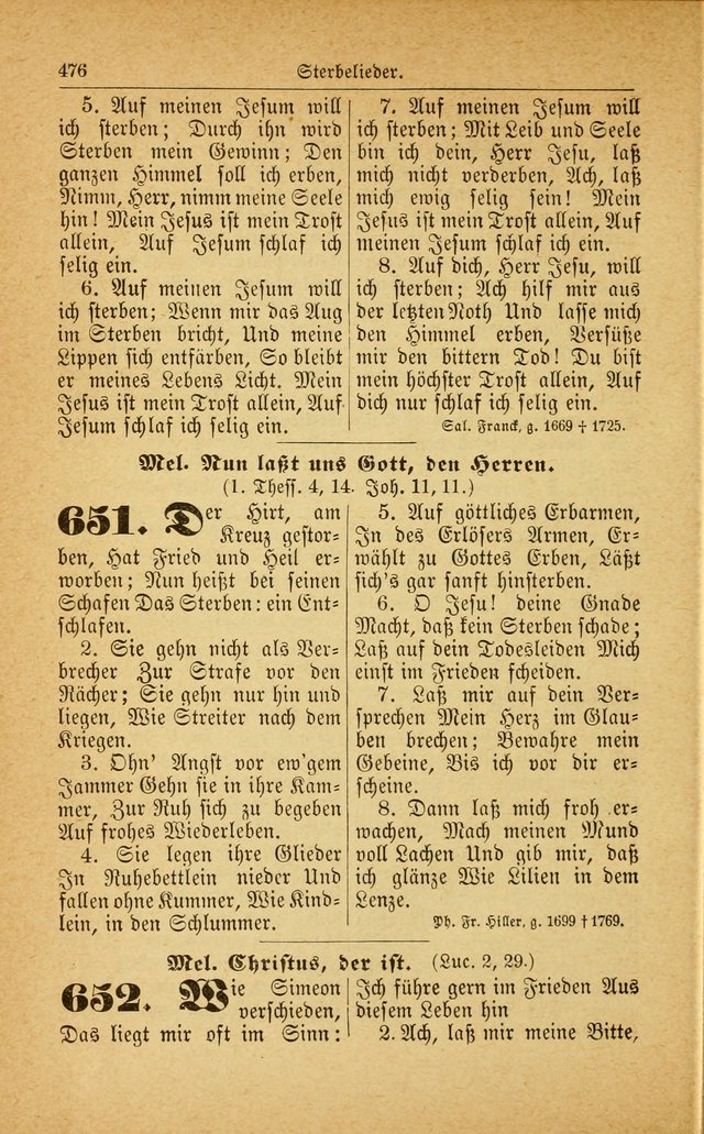 Deutsches Gesangbuch: für den Evangelisch-Lutherische Kirche in den Vereinigten Staaten herausgegen mit kirchlicher Genehmigung  page 530