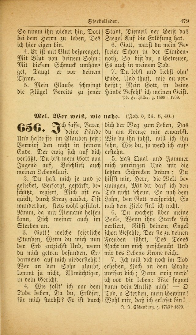 Deutsches Gesangbuch: für den Evangelisch-Lutherische Kirche in den Vereinigten Staaten herausgegen mit kirchlicher Genehmigung  page 533