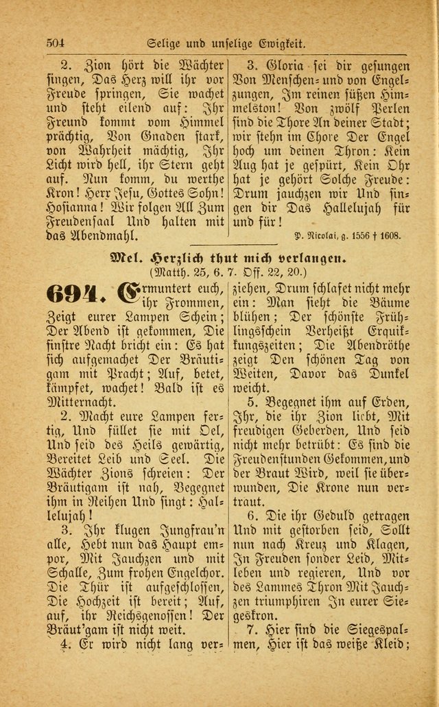 Deutsches Gesangbuch: für den Evangelisch-Lutherische Kirche in den Vereinigten Staaten herausgegen mit kirchlicher Genehmigung  page 558