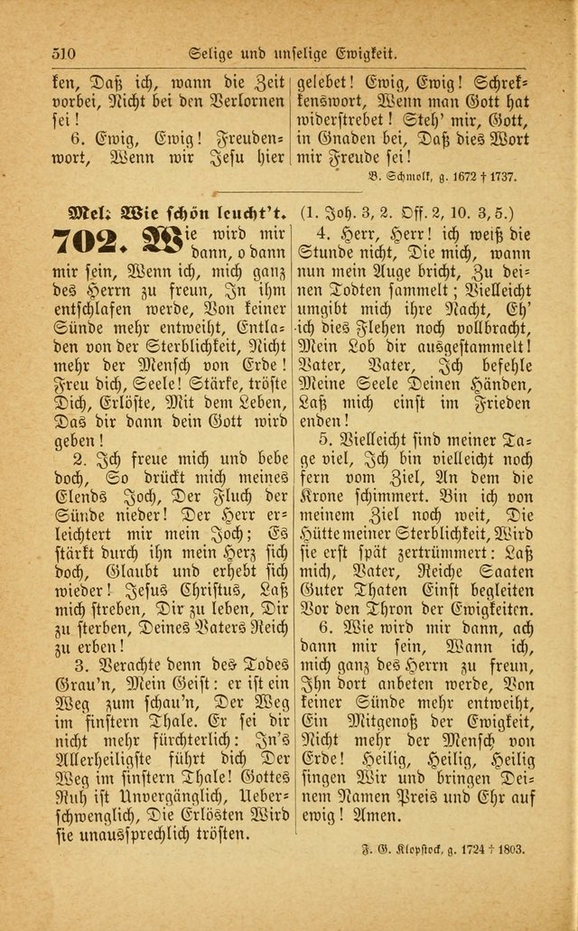 Deutsches Gesangbuch: für den Evangelisch-Lutherische Kirche in den Vereinigten Staaten herausgegen mit kirchlicher Genehmigung  page 564