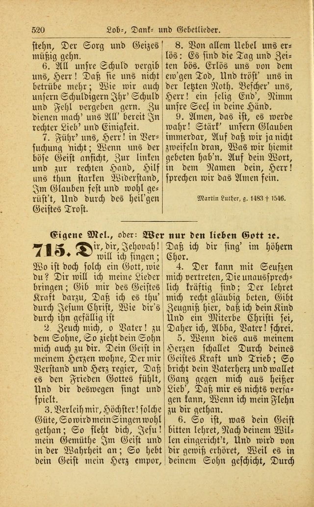 Deutsches Gesangbuch: für den Evangelisch-Lutherische Kirche in den Vereinigten Staaten herausgegen mit kirchlicher Genehmigung  page 574