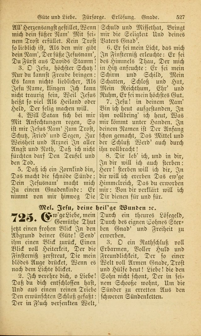 Deutsches Gesangbuch: für den Evangelisch-Lutherische Kirche in den Vereinigten Staaten herausgegen mit kirchlicher Genehmigung  page 581