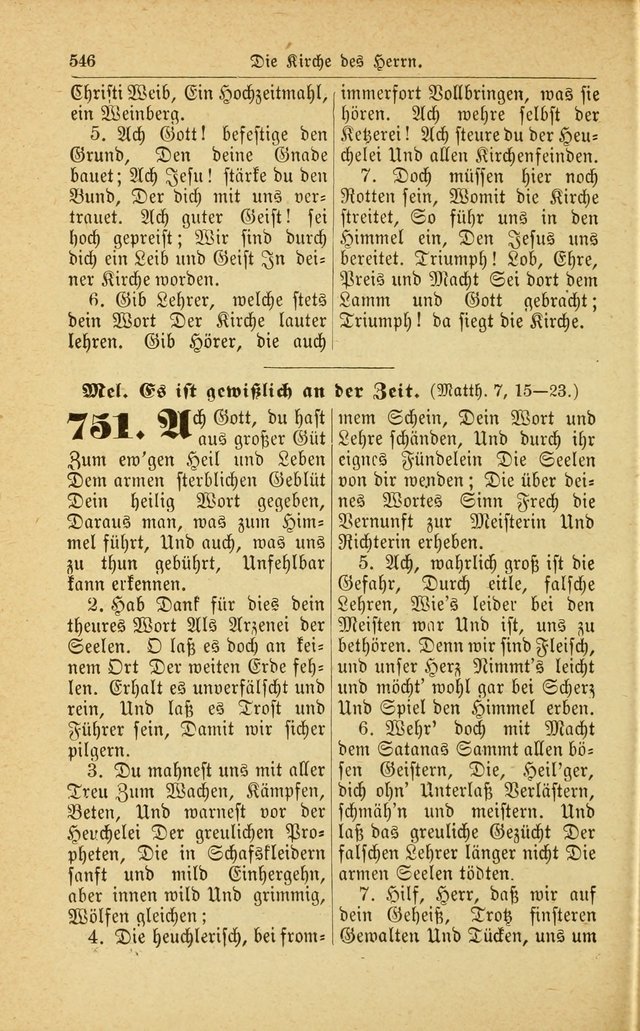 Deutsches Gesangbuch: für den Evangelisch-Lutherische Kirche in den Vereinigten Staaten herausgegen mit kirchlicher Genehmigung  page 600