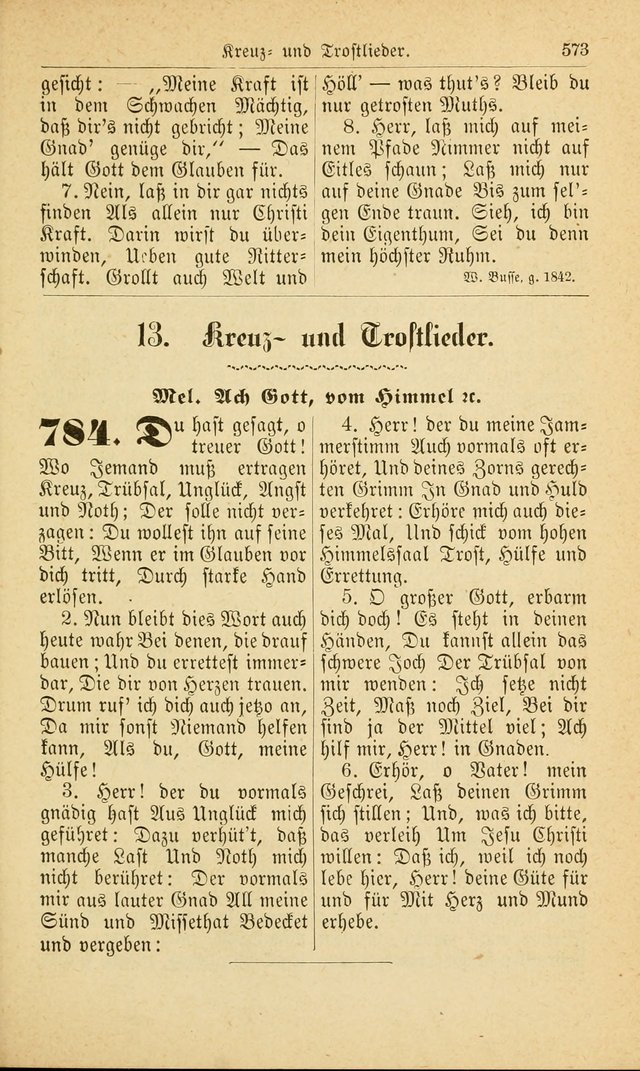 Deutsches Gesangbuch: für den Evangelisch-Lutherische Kirche in den Vereinigten Staaten herausgegen mit kirchlicher Genehmigung  page 627