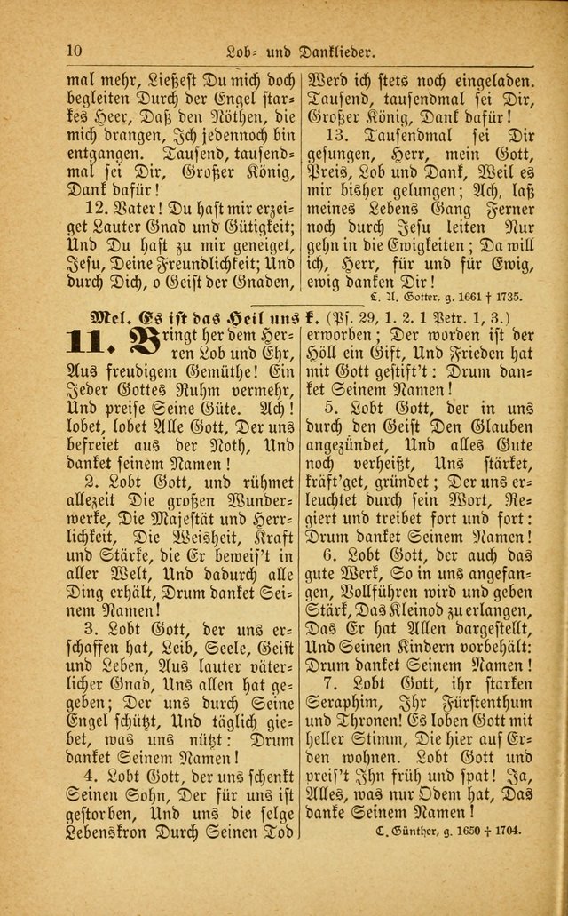 Deutsches Gesangbuch: für den Evangelisch-Lutherische Kirche in den Vereinigten Staaten herausgegen mit kirchlicher Genehmigung  page 64