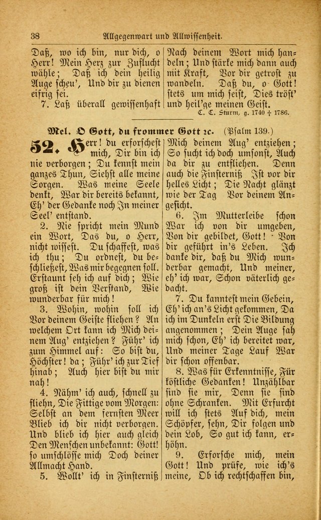 Deutsches Gesangbuch: für den Evangelisch-Lutherische Kirche in den Vereinigten Staaten herausgegen mit kirchlicher Genehmigung  page 92