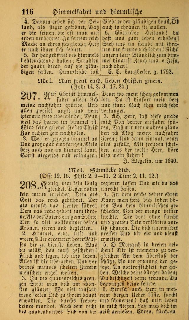 Deutsches Gesangbuch für die Evangelisch-Luterische Kirche in den Vereinigten Staaten: herausgegeben mit kirchlicher Genehmigung (22nd aufl.) page 118