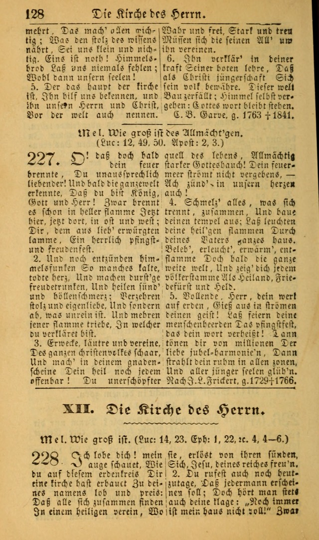 Deutsches Gesangbuch für die Evangelisch-Luterische Kirche in den Vereinigten Staaten: herausgegeben mit kirchlicher Genehmigung (22nd aufl.) page 130