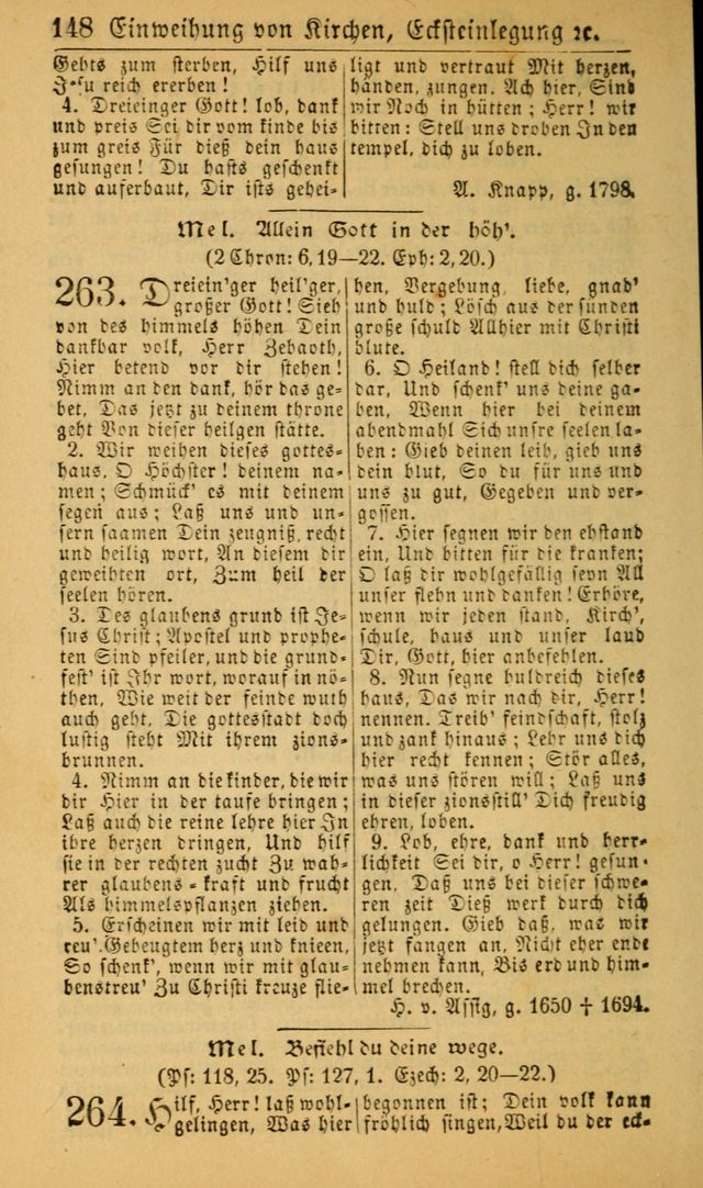 Deutsches Gesangbuch für die Evangelisch-Luterische Kirche in den Vereinigten Staaten: herausgegeben mit kirchlicher Genehmigung (22nd aufl.) page 150