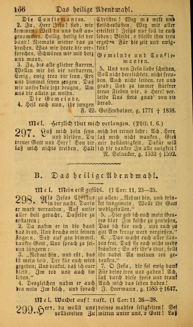 Deutsches Gesangbuch für die Evangelisch-Luterische Kirche in den Vereinigten Staaten: herausgegeben mit kirchlicher Genehmigung (22nd aufl.) page 168