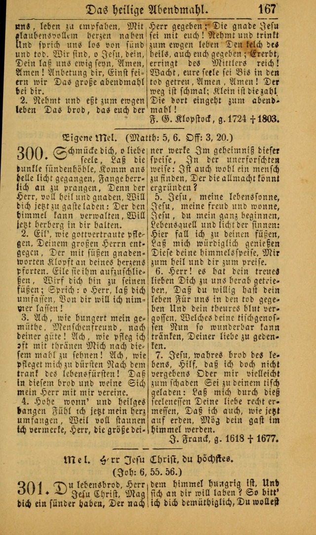 Deutsches Gesangbuch für die Evangelisch-Luterische Kirche in den Vereinigten Staaten: herausgegeben mit kirchlicher Genehmigung (22nd aufl.) page 169