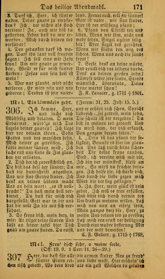 Deutsches Gesangbuch für die Evangelisch-Luterische Kirche in den Vereinigten Staaten: herausgegeben mit kirchlicher Genehmigung (22nd aufl.) page 173