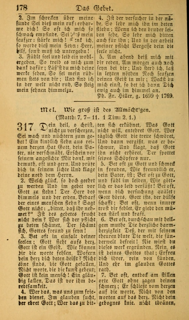 Deutsches Gesangbuch für die Evangelisch-Luterische Kirche in den Vereinigten Staaten: herausgegeben mit kirchlicher Genehmigung (22nd aufl.) page 180