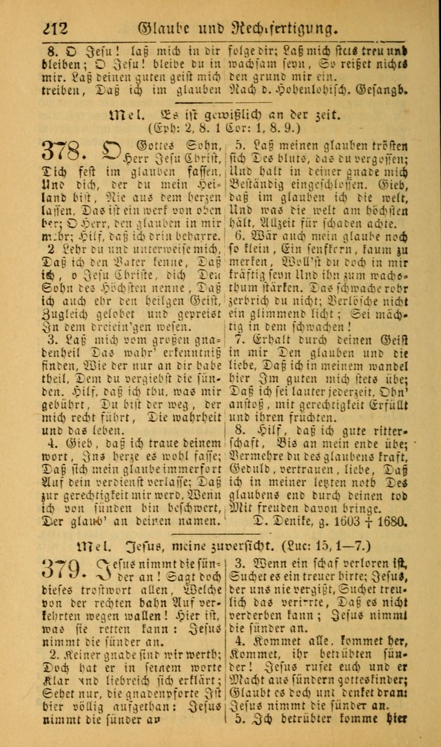 Deutsches Gesangbuch für die Evangelisch-Luterische Kirche in den Vereinigten Staaten: herausgegeben mit kirchlicher Genehmigung (22nd aufl.) page 214