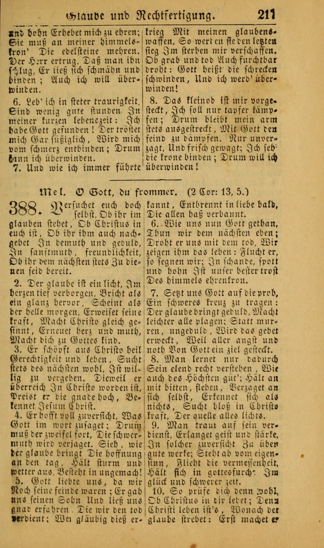 Deutsches Gesangbuch für die Evangelisch-Luterische Kirche in den Vereinigten Staaten: herausgegeben mit kirchlicher Genehmigung (22nd aufl.) page 219