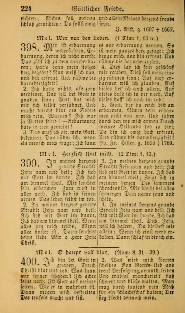 Deutsches Gesangbuch für die Evangelisch-Luterische Kirche in den Vereinigten Staaten: herausgegeben mit kirchlicher Genehmigung (22nd aufl.) page 226