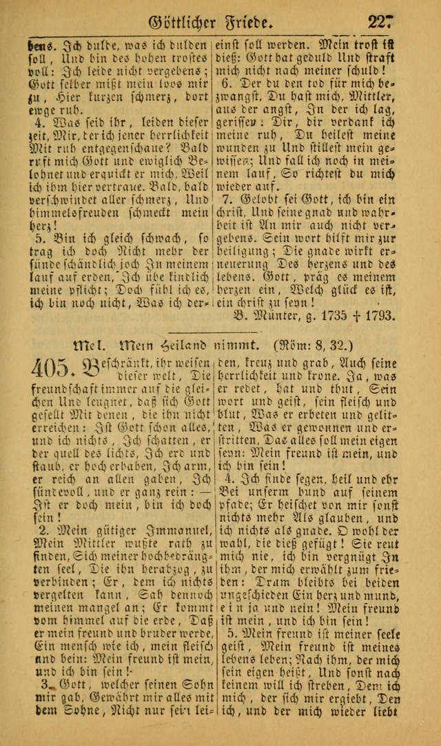 Deutsches Gesangbuch für die Evangelisch-Luterische Kirche in den Vereinigten Staaten: herausgegeben mit kirchlicher Genehmigung (22nd aufl.) page 229