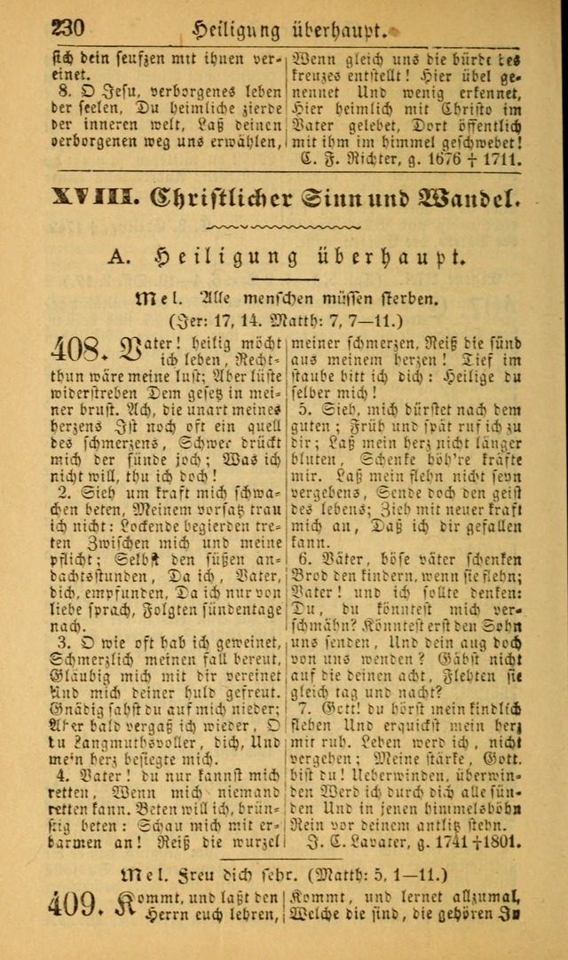 Deutsches Gesangbuch für die Evangelisch-Luterische Kirche in den Vereinigten Staaten: herausgegeben mit kirchlicher Genehmigung (22nd aufl.) page 232