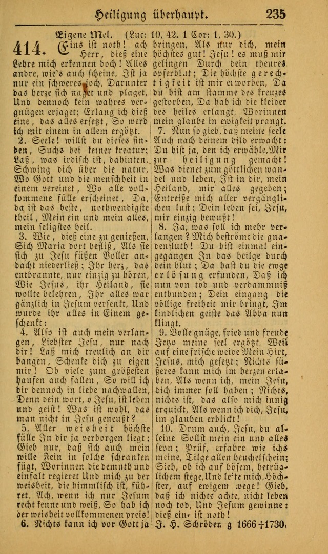 Deutsches Gesangbuch für die Evangelisch-Luterische Kirche in den Vereinigten Staaten: herausgegeben mit kirchlicher Genehmigung (22nd aufl.) page 237