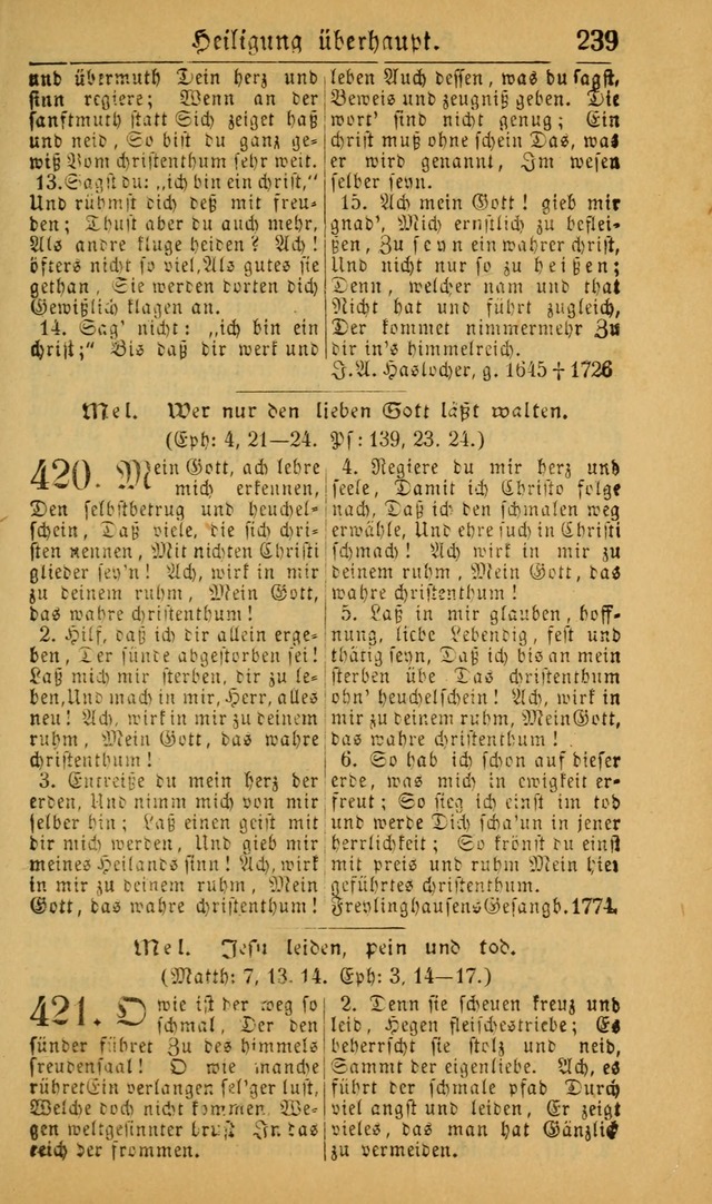 Deutsches Gesangbuch für die Evangelisch-Luterische Kirche in den Vereinigten Staaten: herausgegeben mit kirchlicher Genehmigung (22nd aufl.) page 241