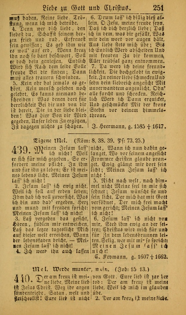 Deutsches Gesangbuch für die Evangelisch-Luterische Kirche in den Vereinigten Staaten: herausgegeben mit kirchlicher Genehmigung (22nd aufl.) page 253