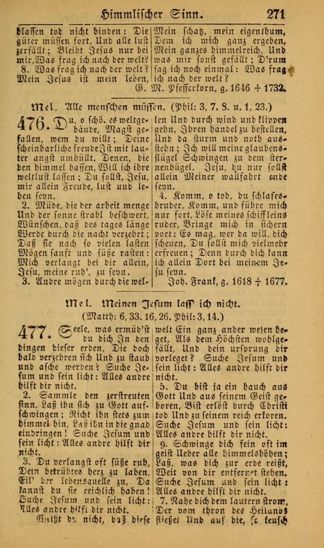 Deutsches Gesangbuch für die Evangelisch-Luterische Kirche in den Vereinigten Staaten: herausgegeben mit kirchlicher Genehmigung (22nd aufl.) page 273