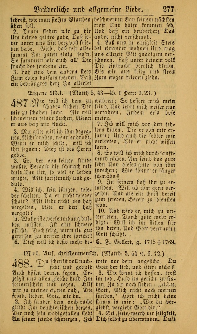 Deutsches Gesangbuch für die Evangelisch-Luterische Kirche in den Vereinigten Staaten: herausgegeben mit kirchlicher Genehmigung (22nd aufl.) page 279