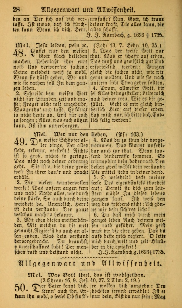 Deutsches Gesangbuch für die Evangelisch-Luterische Kirche in den Vereinigten Staaten: herausgegeben mit kirchlicher Genehmigung (22nd aufl.) page 28