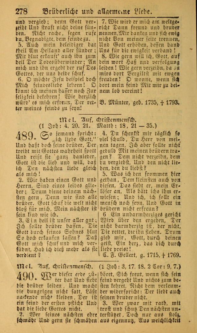 Deutsches Gesangbuch für die Evangelisch-Luterische Kirche in den Vereinigten Staaten: herausgegeben mit kirchlicher Genehmigung (22nd aufl.) page 280