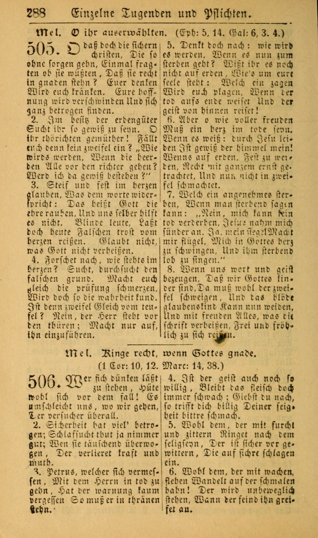 Deutsches Gesangbuch für die Evangelisch-Luterische Kirche in den Vereinigten Staaten: herausgegeben mit kirchlicher Genehmigung (22nd aufl.) page 290