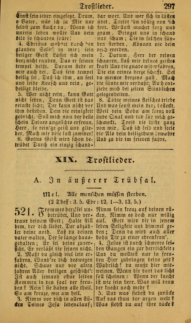 Deutsches Gesangbuch für die Evangelisch-Luterische Kirche in den Vereinigten Staaten: herausgegeben mit kirchlicher Genehmigung (22nd aufl.) page 299