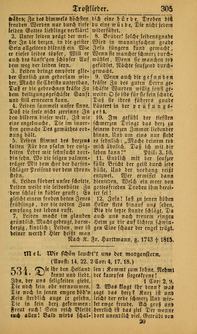 Deutsches Gesangbuch für die Evangelisch-Luterische Kirche in den Vereinigten Staaten: herausgegeben mit kirchlicher Genehmigung (22nd aufl.) page 307