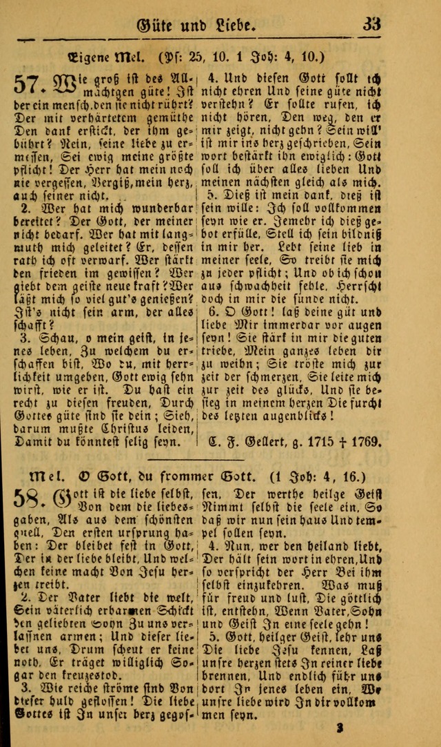 Deutsches Gesangbuch für die Evangelisch-Luterische Kirche in den Vereinigten Staaten: herausgegeben mit kirchlicher Genehmigung (22nd aufl.) page 33