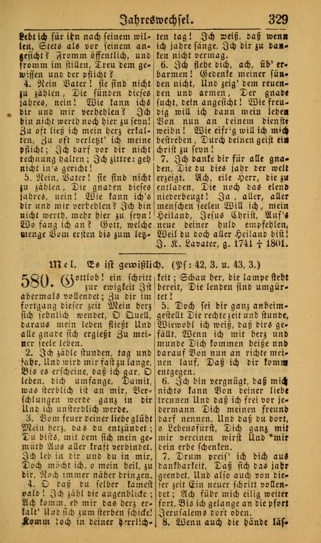 Deutsches Gesangbuch für die Evangelisch-Luterische Kirche in den Vereinigten Staaten: herausgegeben mit kirchlicher Genehmigung (22nd aufl.) page 331