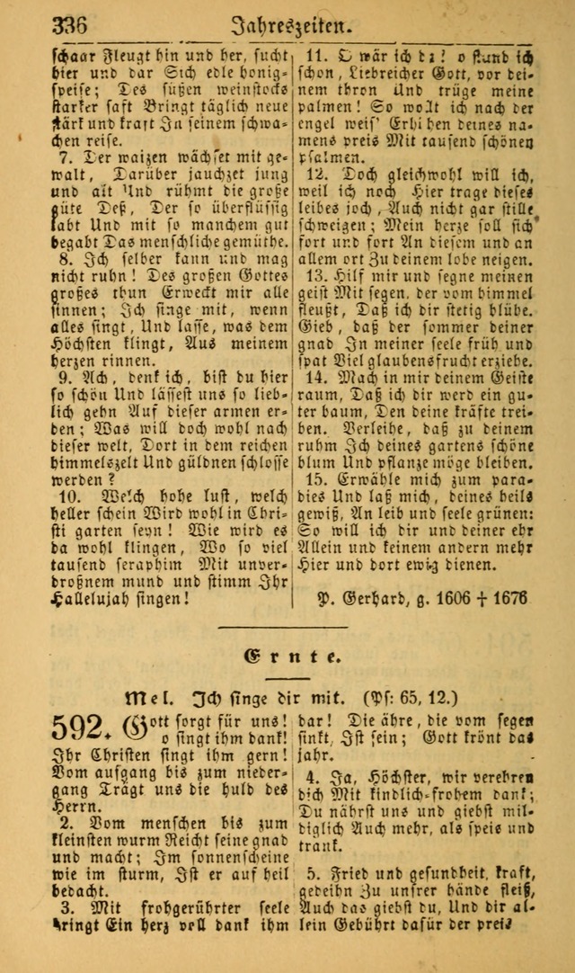 Deutsches Gesangbuch für die Evangelisch-Luterische Kirche in den Vereinigten Staaten: herausgegeben mit kirchlicher Genehmigung (22nd aufl.) page 338