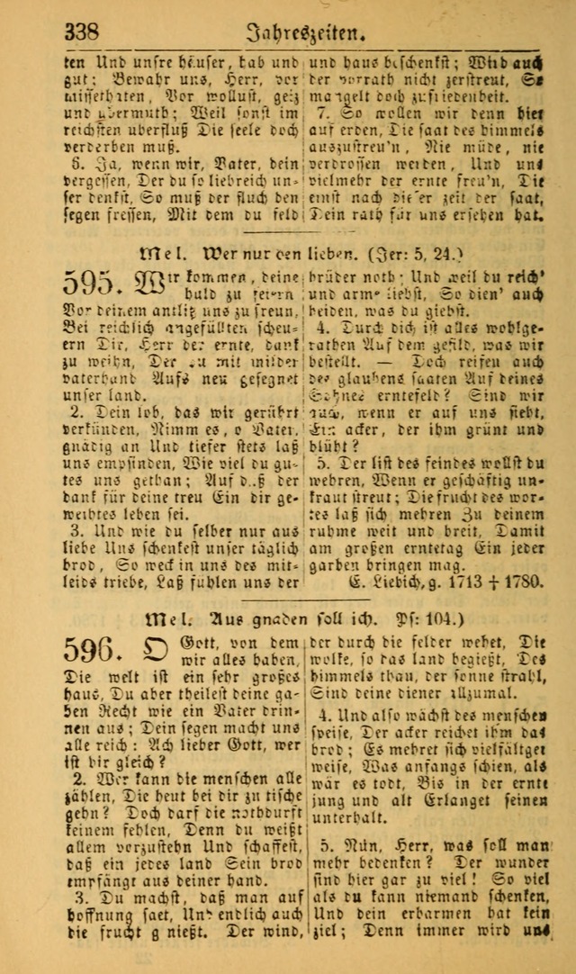 Deutsches Gesangbuch für die Evangelisch-Luterische Kirche in den Vereinigten Staaten: herausgegeben mit kirchlicher Genehmigung (22nd aufl.) page 340