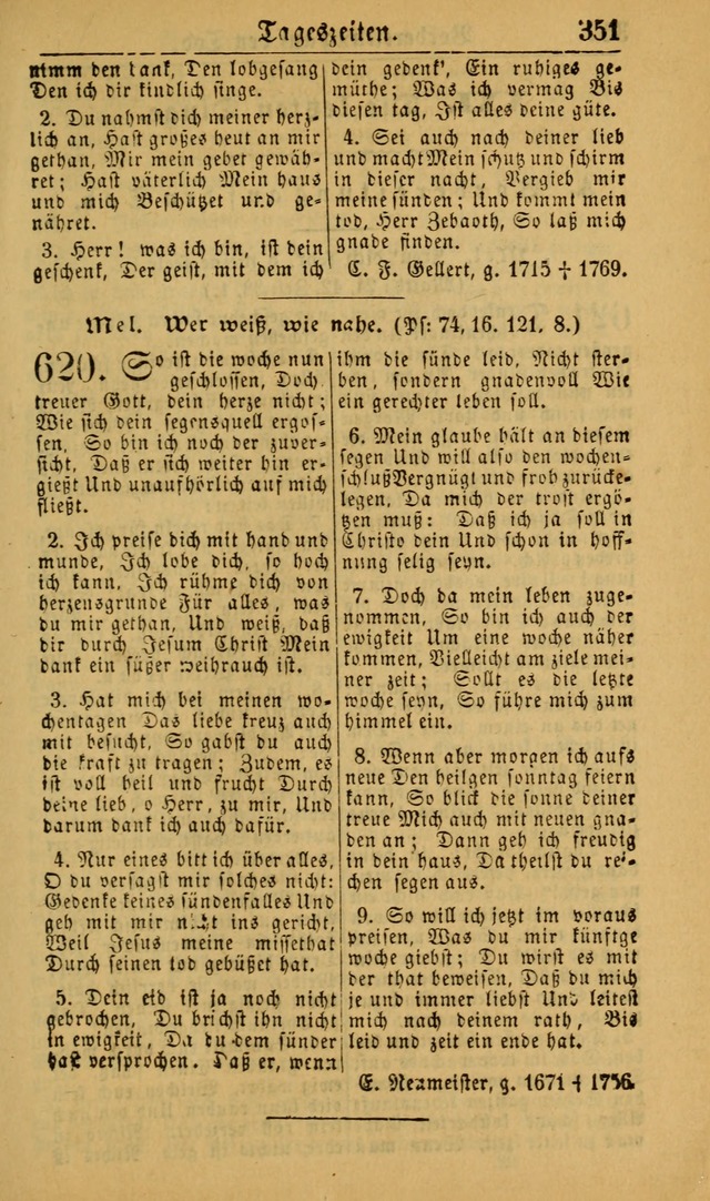 Deutsches Gesangbuch für die Evangelisch-Luterische Kirche in den Vereinigten Staaten: herausgegeben mit kirchlicher Genehmigung (22nd aufl.) page 353