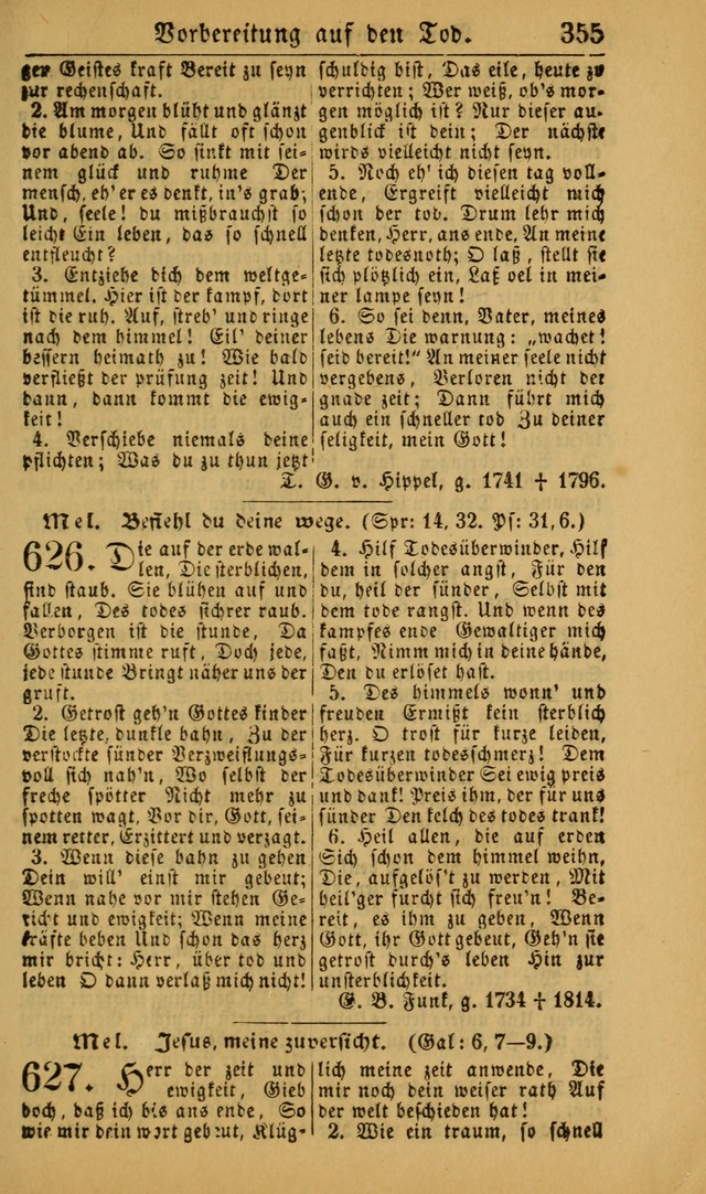 Deutsches Gesangbuch für die Evangelisch-Luterische Kirche in den Vereinigten Staaten: herausgegeben mit kirchlicher Genehmigung (22nd aufl.) page 357