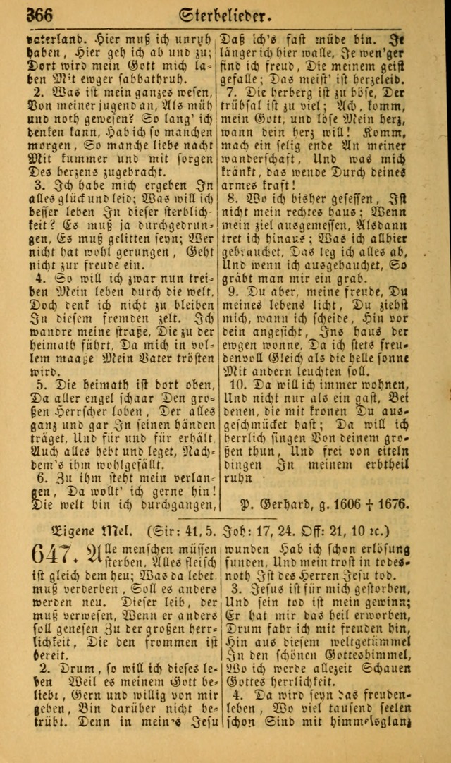 Deutsches Gesangbuch für die Evangelisch-Luterische Kirche in den Vereinigten Staaten: herausgegeben mit kirchlicher Genehmigung (22nd aufl.) page 368