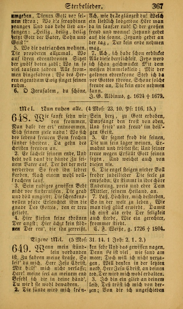 Deutsches Gesangbuch für die Evangelisch-Luterische Kirche in den Vereinigten Staaten: herausgegeben mit kirchlicher Genehmigung (22nd aufl.) page 369