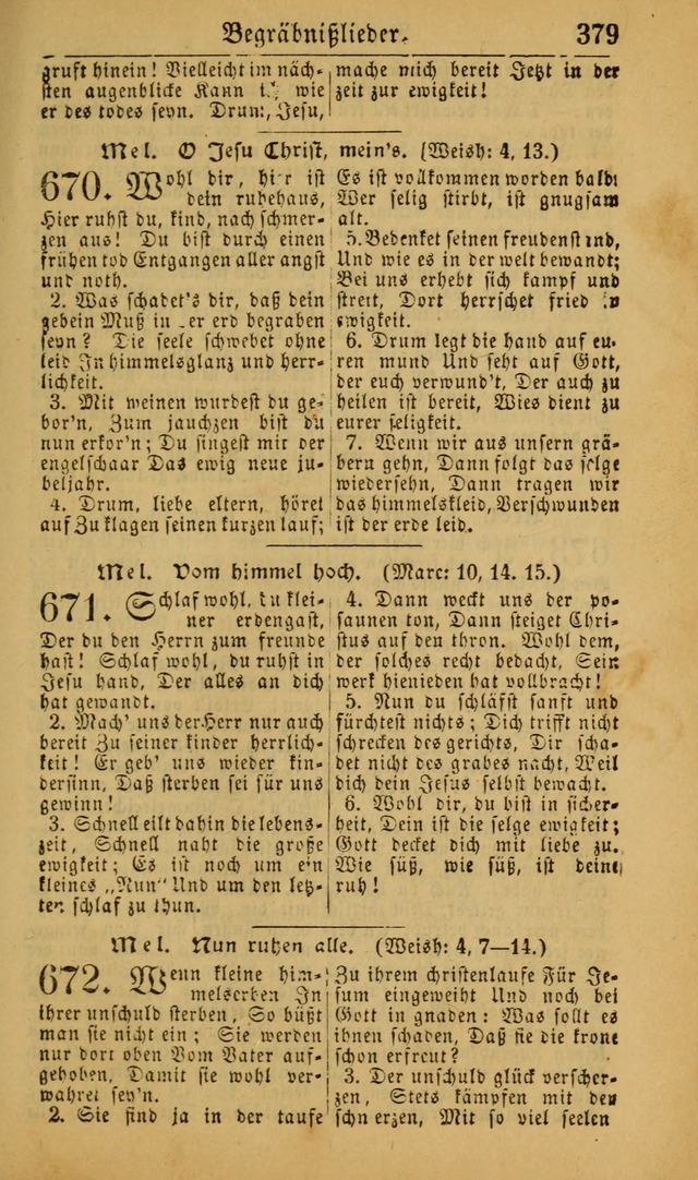 Deutsches Gesangbuch für die Evangelisch-Luterische Kirche in den Vereinigten Staaten: herausgegeben mit kirchlicher Genehmigung (22nd aufl.) page 381