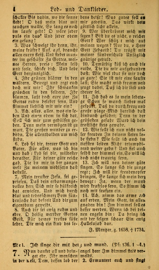 Deutsches Gesangbuch für die Evangelisch-Luterische Kirche in den Vereinigten Staaten: herausgegeben mit kirchlicher Genehmigung (22nd aufl.) page 4