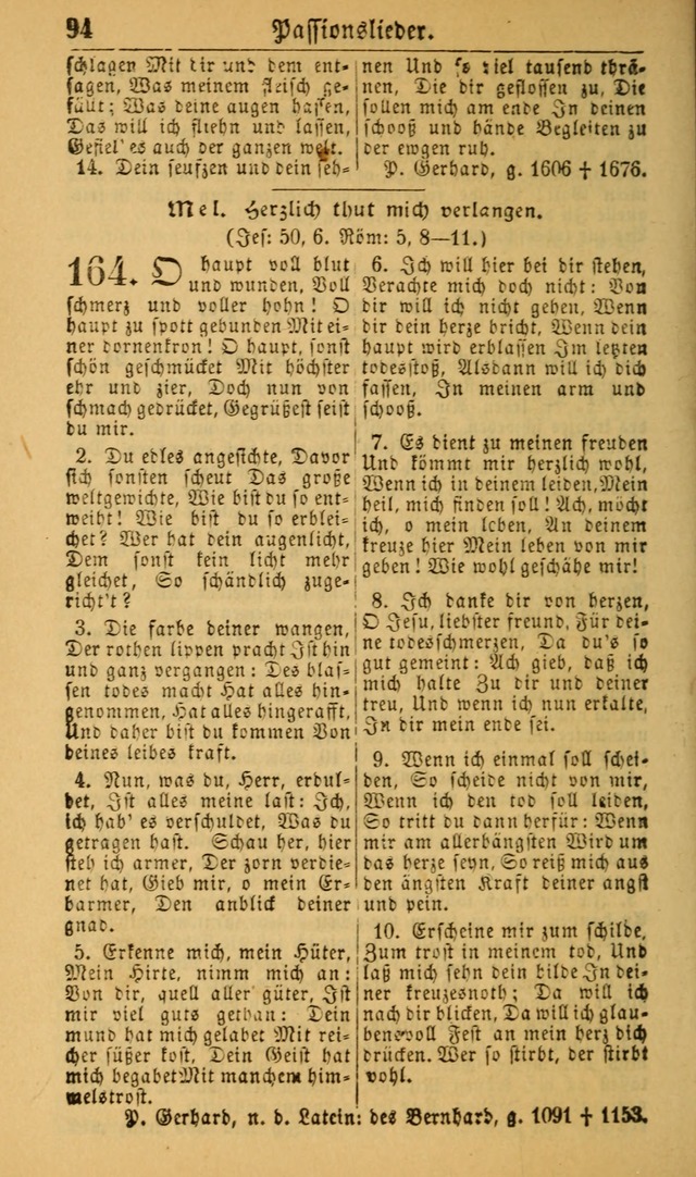 Deutsches Gesangbuch für die Evangelisch-Luterische Kirche in den Vereinigten Staaten: herausgegeben mit kirchlicher Genehmigung (22nd aufl.) page 94