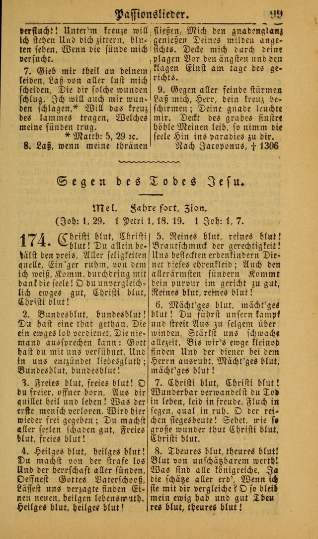 Deutsches Gesangbuch für die Evangelisch-Luterische Kirche in den Vereinigten Staaten: herausgegeben mit kirchlicher Genehmigung (22nd aufl.) page 99