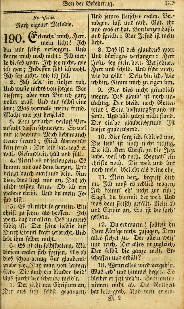 Das Gemeinschaftliche Gesangbuch: zum gottesdienstlichen Gebrauch der Lutherischen und Reformirten Gemeinden in Nord-America. (1st.. Aufl) page 137