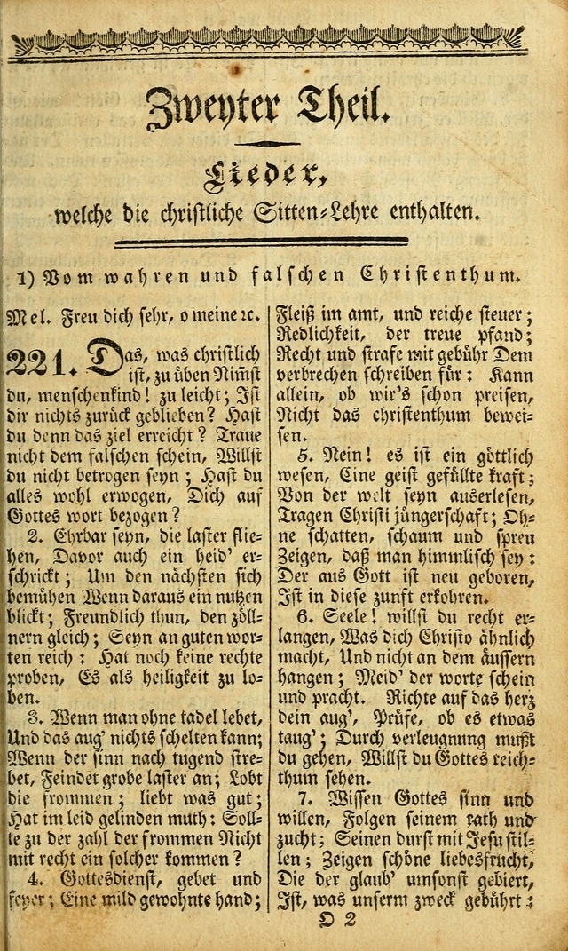 Das Gemeinschaftliche Gesangbuch: zum gottesdienstlichen Gebrauch der Lutherischen und Reformirten Gemeinden in Nord-America. (1st.. Aufl) page 161