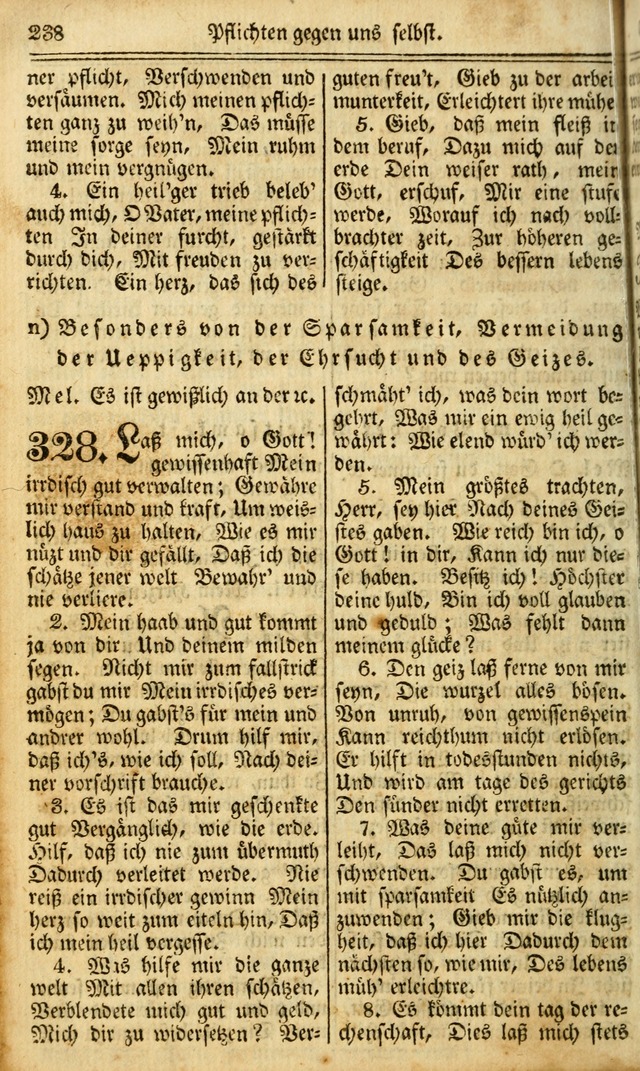 Das Gemeinschaftliche Gesangbuch: zum gottesdienstlichen Gebrauch der Lutherischen und Reformirten Gemeinden in Nord-America. (1st.. Aufl) page 238