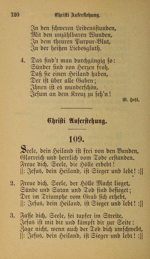 Die Glaubensharfe: Gesangbuch der deutschen Baptisten-Gemeinden. Herausgegeben auf Beschluß der Bundeskonferenz der Deutchen Baptisten-Gemeinden von America page 120